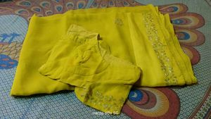 Saree & Blouse.