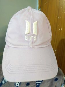 BTS Cap - Light purple&amp; grey
