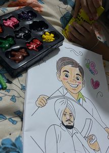 Customised colouring book🎀