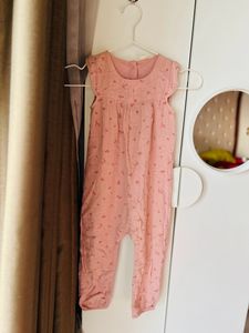 Peach Romper
