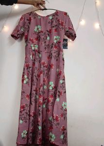 Floral Print Midi Dress