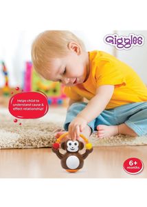 Push N Crawl monkey Toy