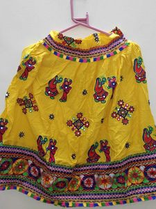 Festive Girls' Lehenga Choli Set-Fixed Price