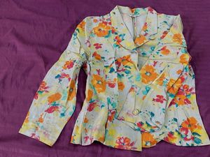 Floral Blazer