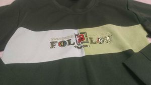 Green Follow Crewneck Sweatshirt