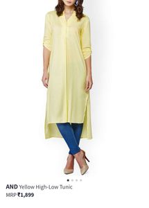 AND High Low Tunic For Women