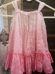 Pink Ruffle Dress