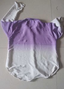 Dual Tone Lavender Shirt