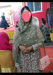 Heavy Embroidery Wedding/ Party Gown