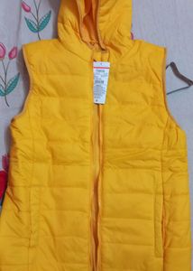 Yellow Puffer Jacket
