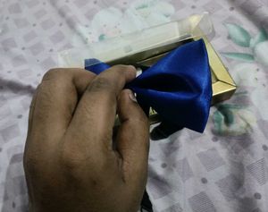 Blue Bow Tie