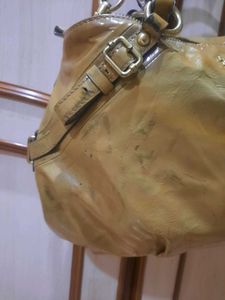 Coach Madison Patent Leather Satchel