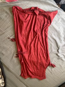 Red Fringe Dress