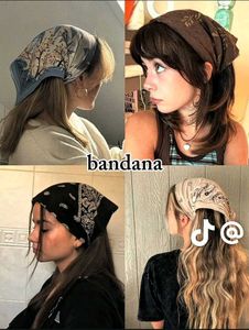 Y2k Satin Big Bandana