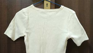 Cute White Crop Top