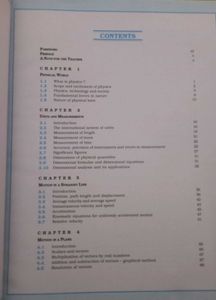 NCERT Physics Part I - Class XI Textbook