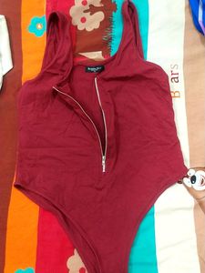 Maroon Bodysuit ♥️