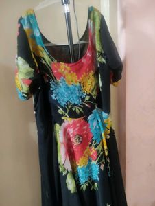 Flared Dress..BLACK