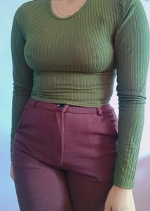 Backless Crop Top