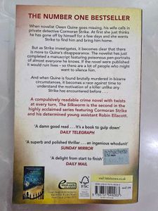 The Silkworm by Robert Galbraith (JK Rowling)