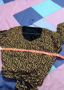 Leopard Print Jumpsuit