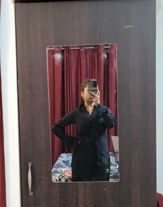 Elegant Black Laced Shirt