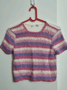 Multicolur Knitted Top