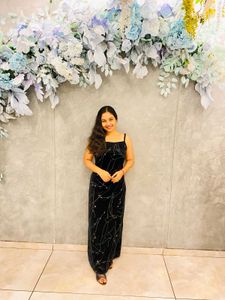 Elegant Black Maxi Dress