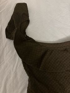 ZARA Ruffled Bodysuit