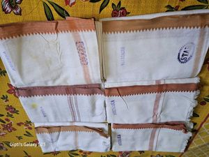 White Pure Cotton Gamchhas (Towel)