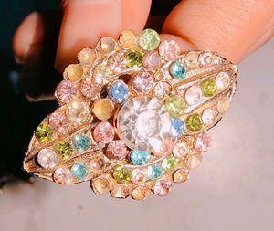 Vintage Rhinestone Ring Collection