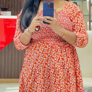 Floral Print Dress