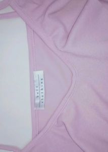 Cute Pink Ruffle Bodysuit