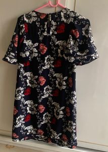 Floral Navy Dress