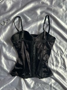 Black Tieup Corsets