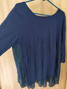 Navy Blue Top