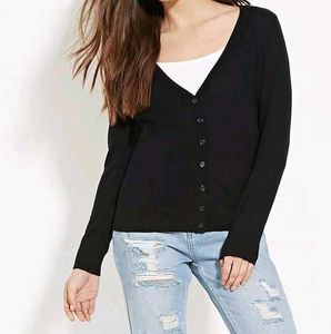 Black Cardigan - Forever 21