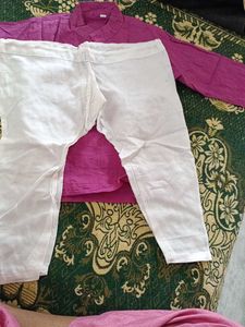 Purple Kurta set