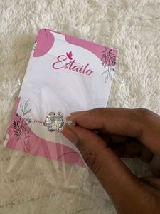 Sparkling Silver anti-tarnish Ring