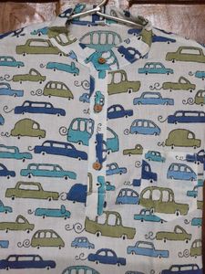 Kids Car Print Kurta Set ( Avl Sizes 2-7  Years)