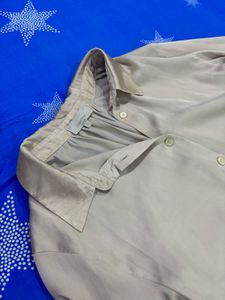 Silk Beige Shirt