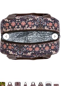 Zouk Floral Print Lunch Bag