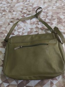 Olive Colour Krazykat Handbag
