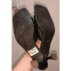 Black Mule Heels