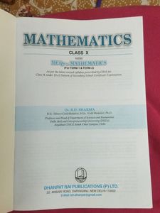 Rd Sharma Class X Mathematics