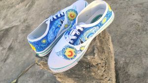 Van Gogh Customised Brand New Shoes