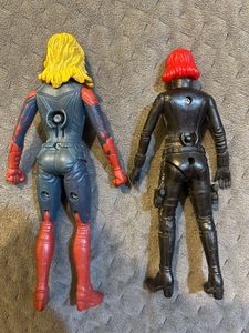 Captain marvel And Black Widow Action Figure