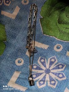 Silver Plated Chain With Locket