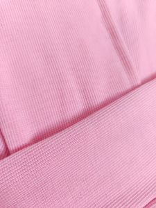 Pink Fitted Crop Top