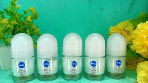 5 Rollers Combo Nivea Pearl &amp; Beauty Deodorant💥
